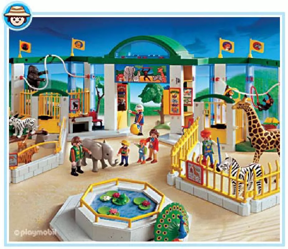 Mode d'emploi PLAYMOBIL ZOO 3240