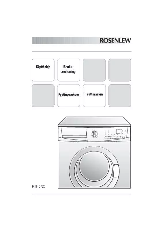 Mode d'emploi ROSENLEW RTF3300 RTF3300