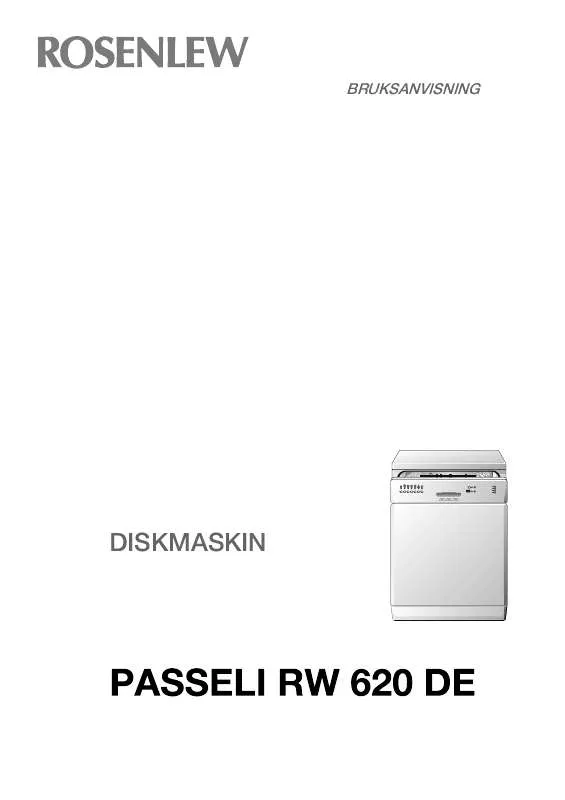 Mode d'emploi ROSENLEW PASSELI RW 620 DE