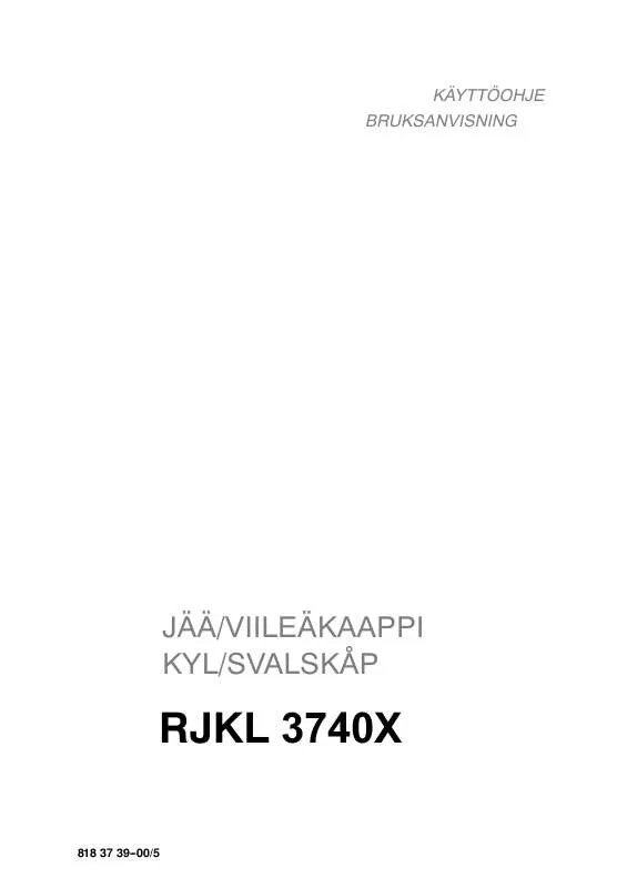 Mode d'emploi ROSENLEW RJKL3740X
