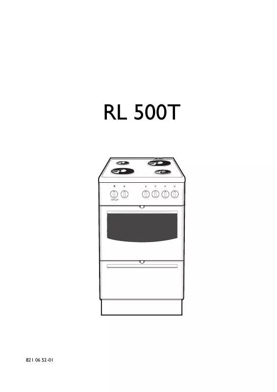 Mode d'emploi ROSENLEW RL 500T