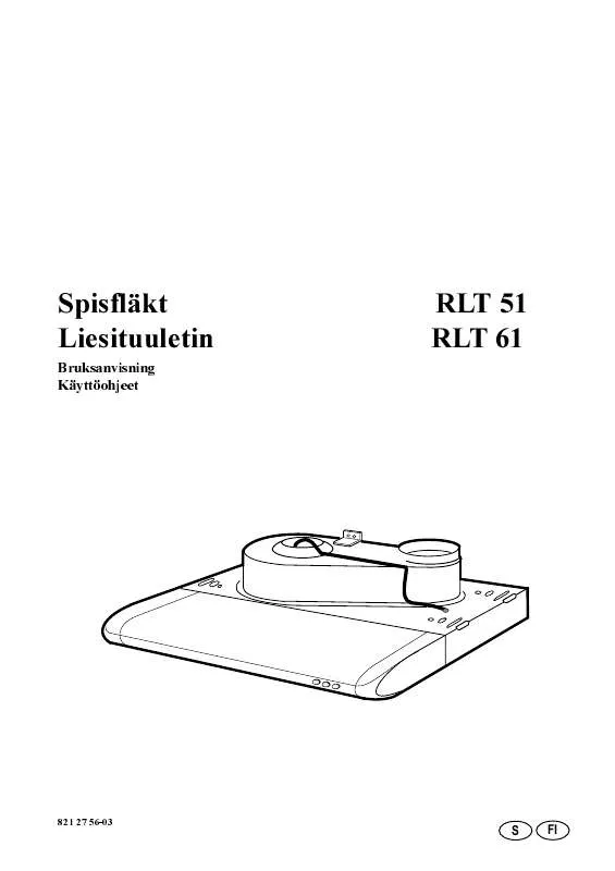 Mode d'emploi ROSENLEW RLT 61