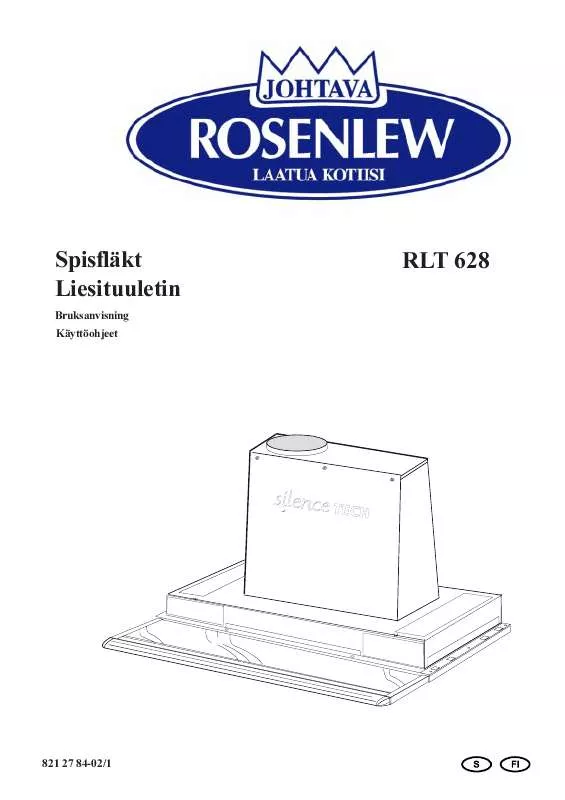 Mode d'emploi ROSENLEW RLT 628