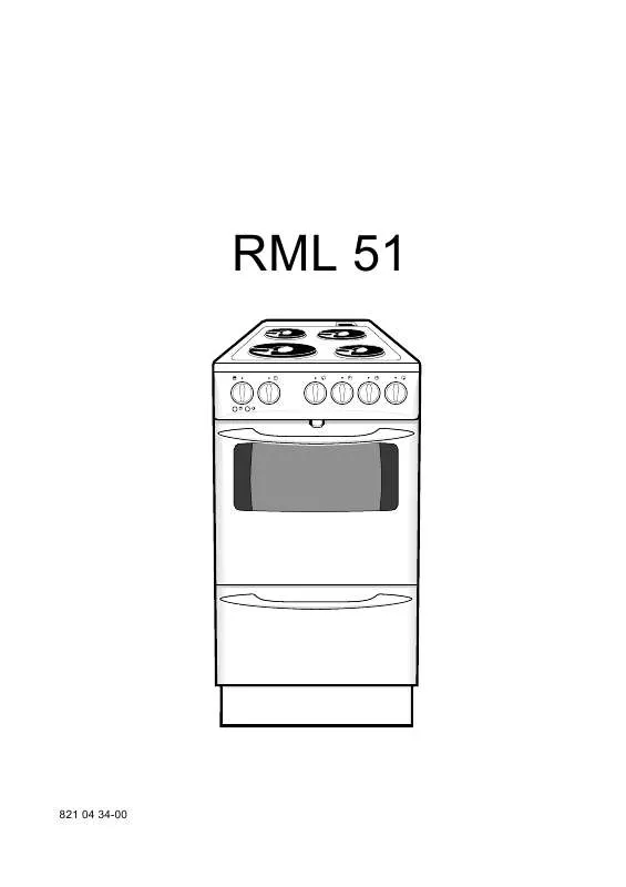 Mode d'emploi ROSENLEW RML51