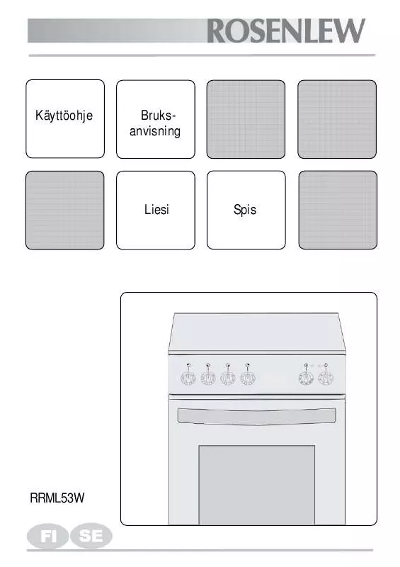 Mode d'emploi ROSENLEW RRML53W
