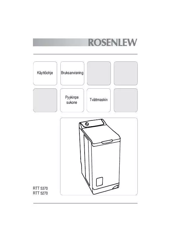 Mode d'emploi ROSENLEW RTT5270