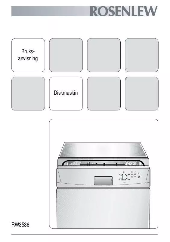 Mode d'emploi ROSENLEW RW3536