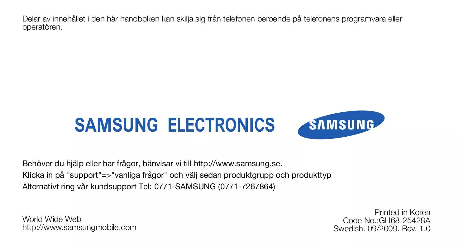 Mode d'emploi SAMSUNG B3310