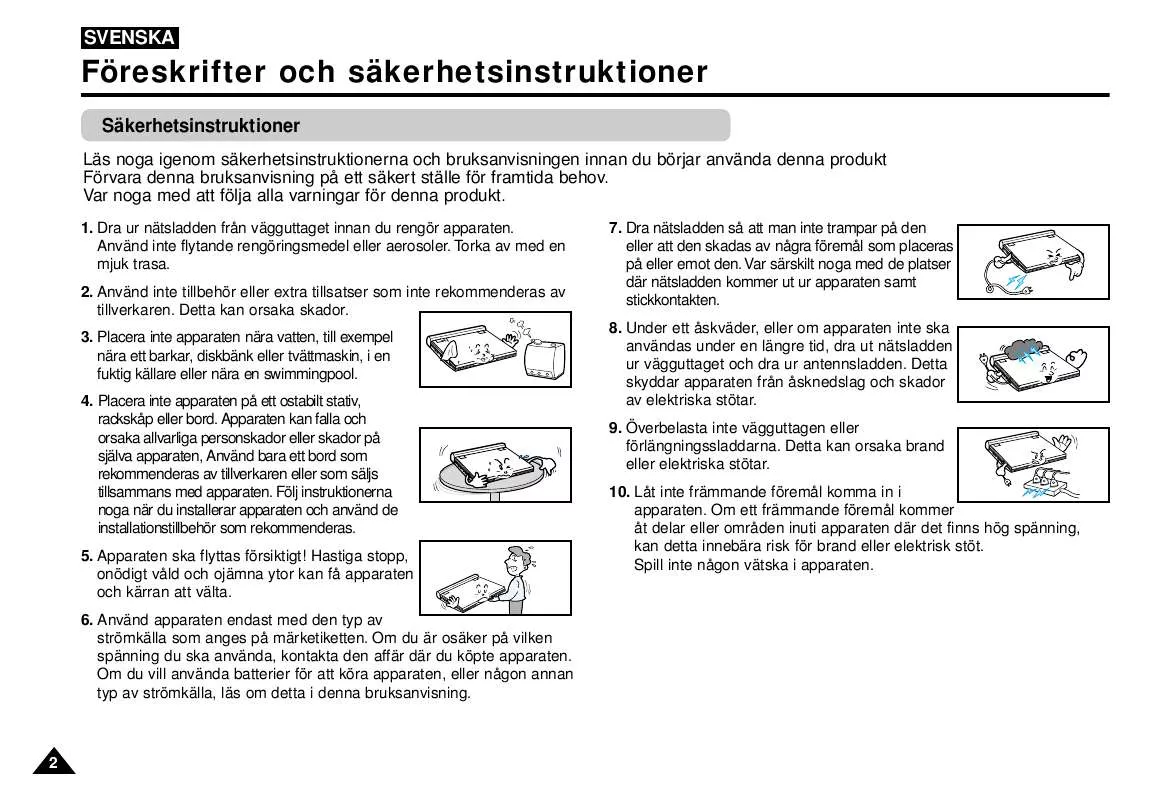 Mode d'emploi SAMSUNG DVD-L100WA