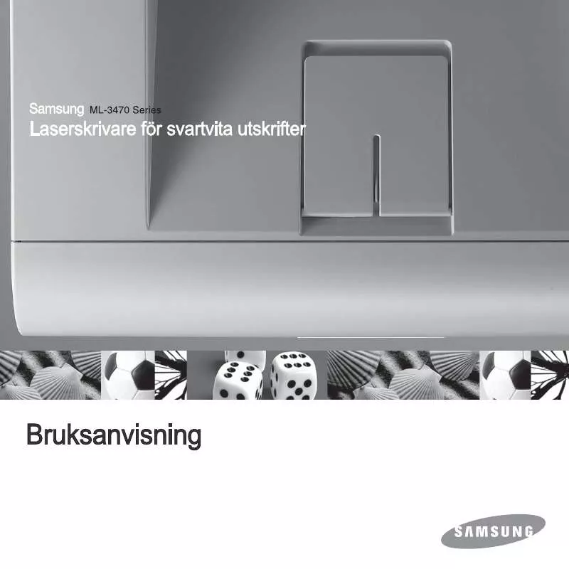 Mode d'emploi SAMSUNG ML-3470D