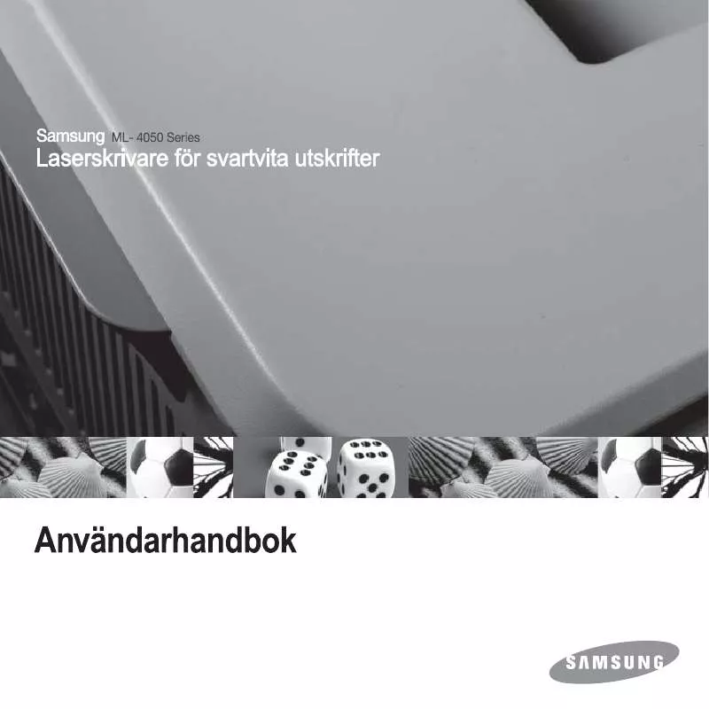 Mode d'emploi SAMSUNG ML-4050N