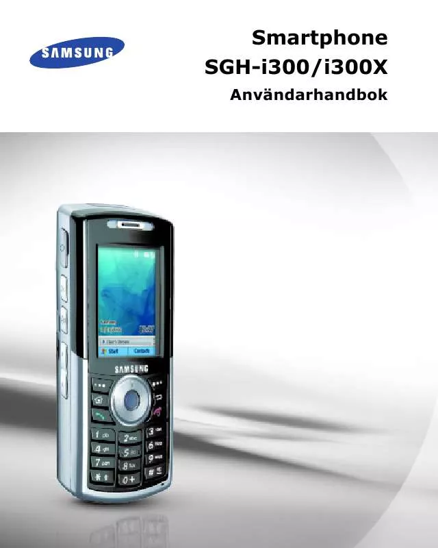 Mode d'emploi SAMSUNG SGH-I300