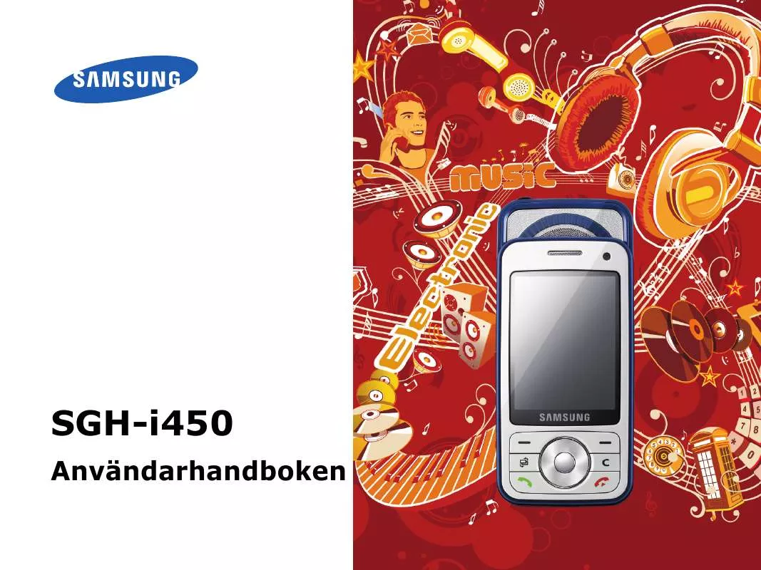 Mode d'emploi SAMSUNG SGH-I450