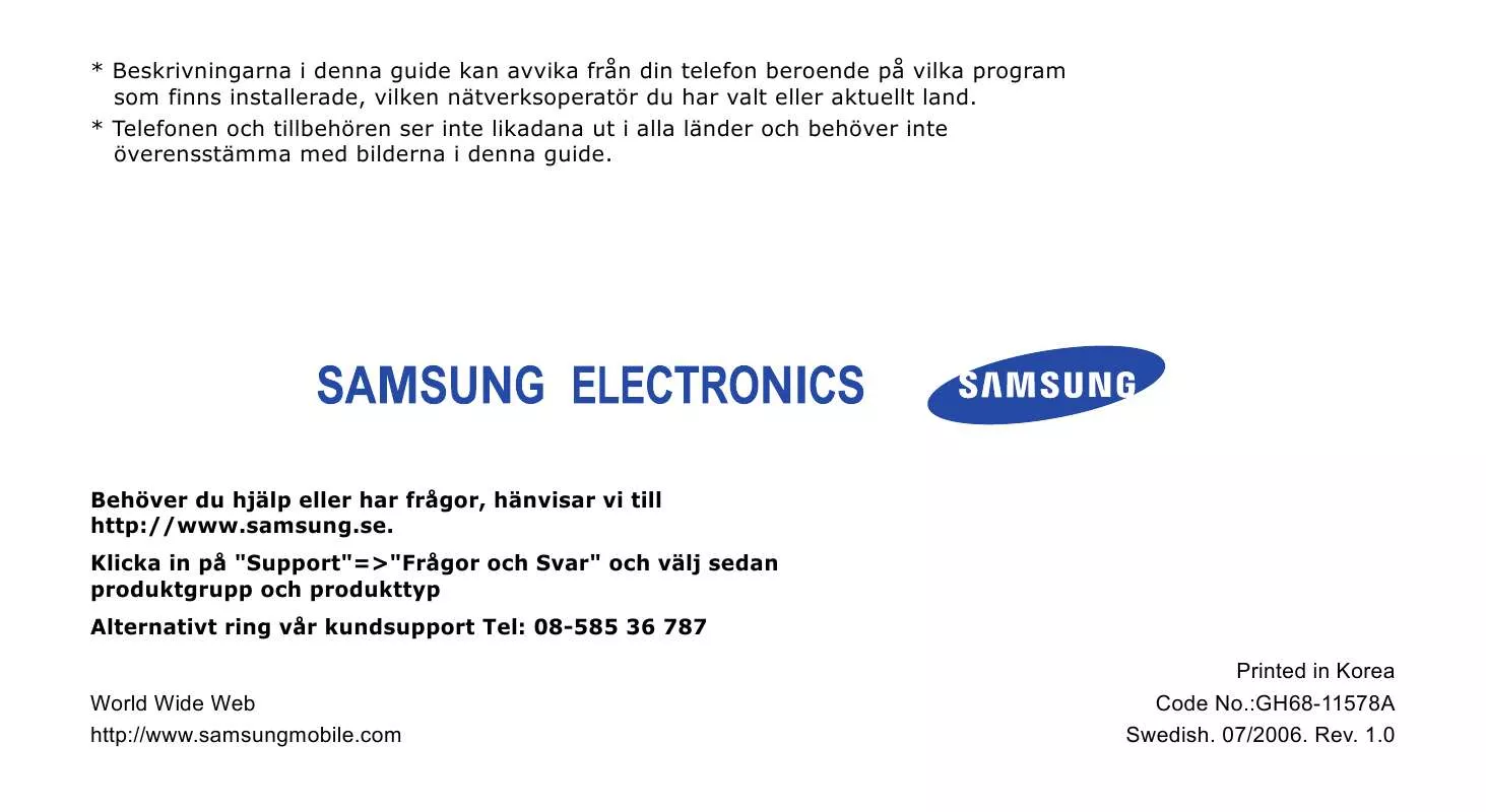 Mode d'emploi SAMSUNG SGH-X820