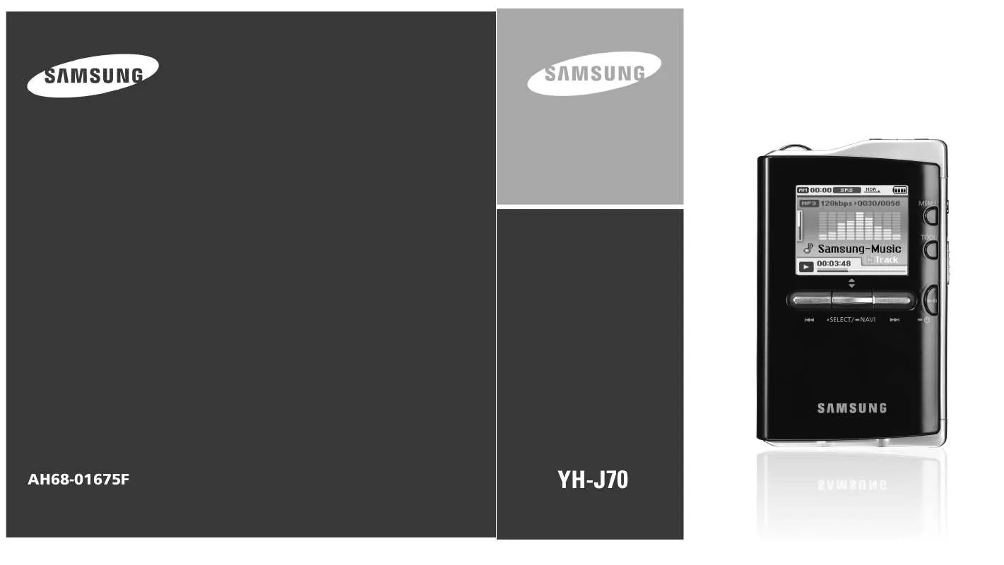 Mode d'emploi SAMSUNG YH-J70S