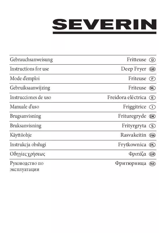 Mode d'emploi SEVERIN FR 2439