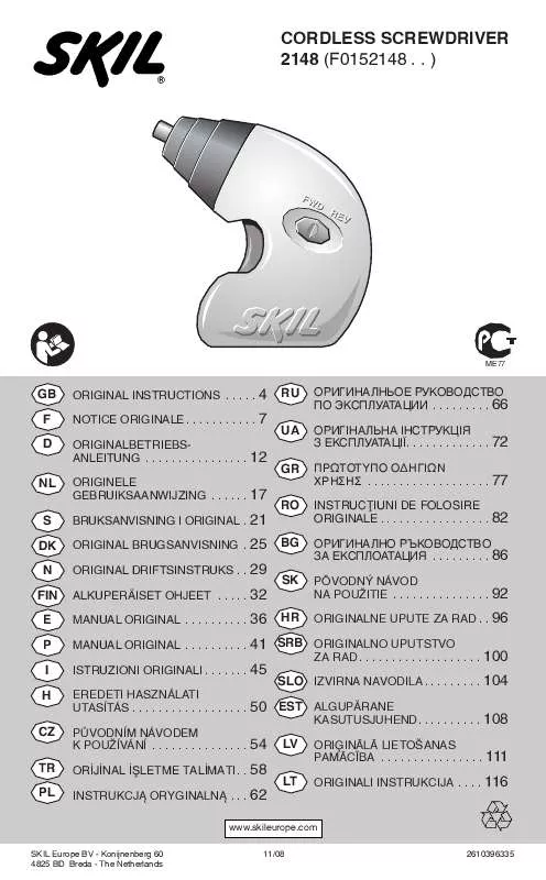 Mode d'emploi SKIL 2148