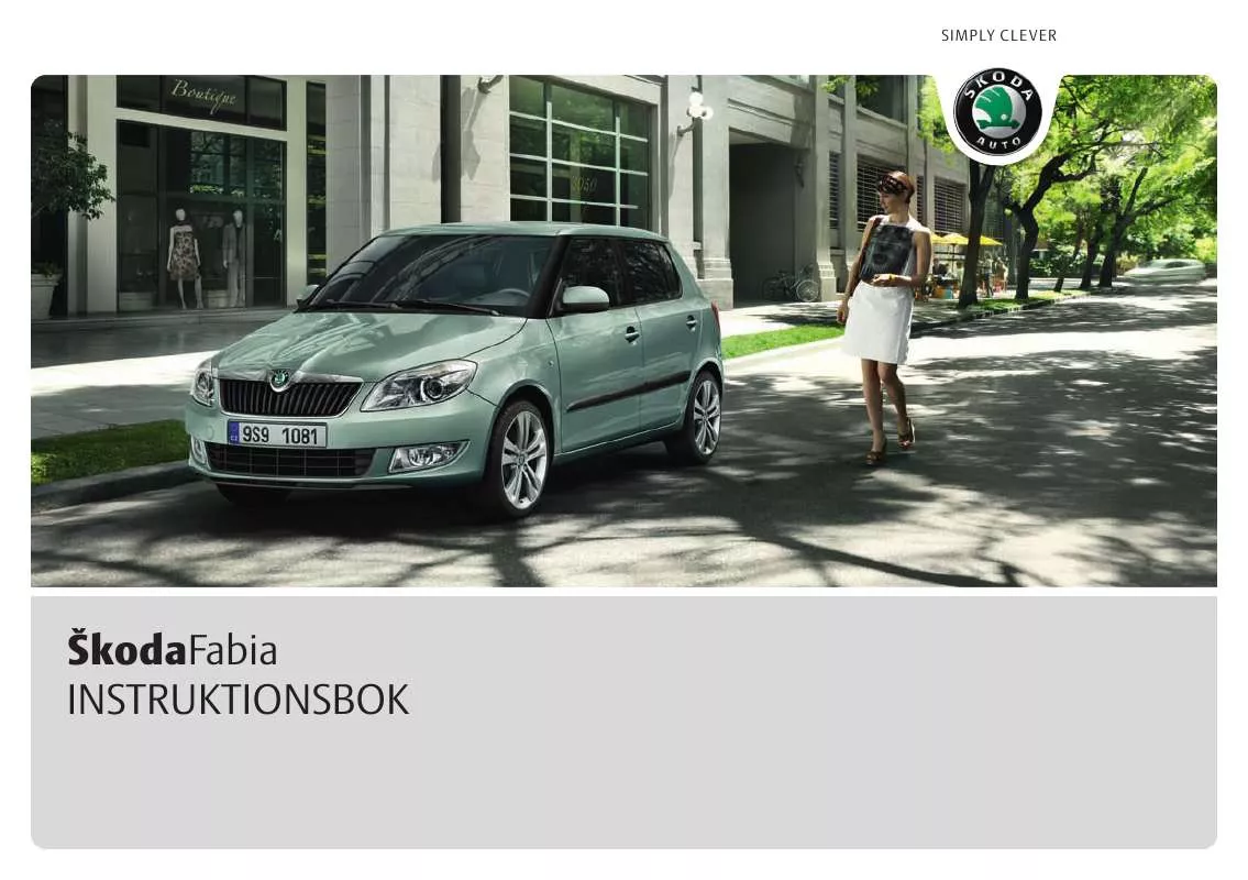 Mode d'emploi SKODA FABIA