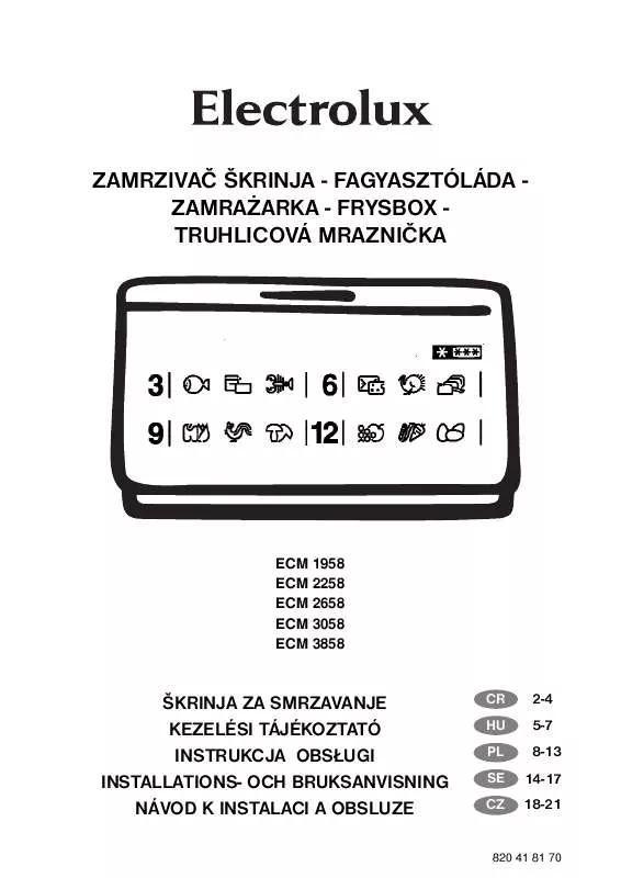 Mode d'emploi SOG CB5271