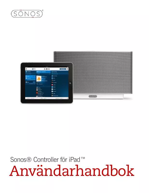 Mode d'emploi SONOS SONOS CONTROLLER