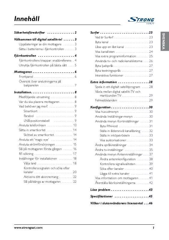 Mode d'emploi STRONG SRT 6750