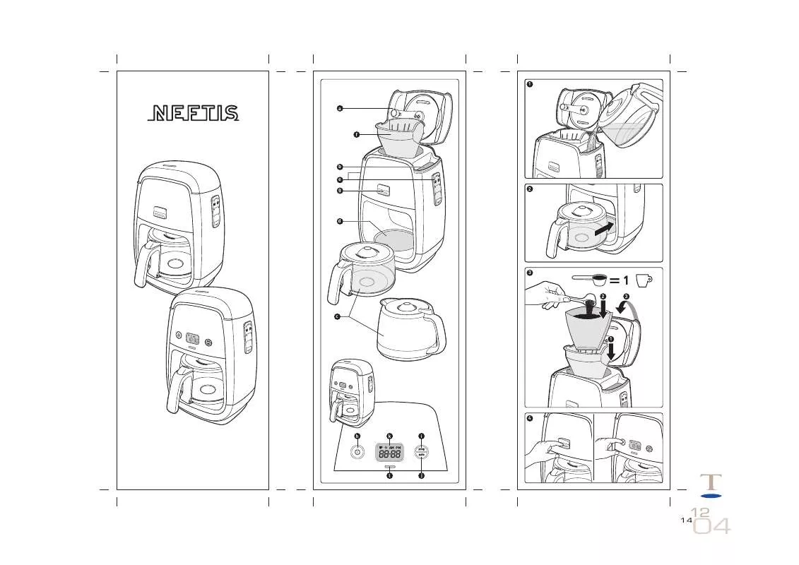 Mode d'emploi TEFAL CM4000