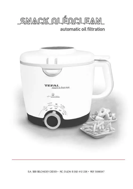 Mode d'emploi TEFAL FA700037