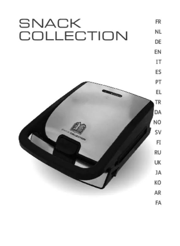 Mode d'emploi TEFAL SW853