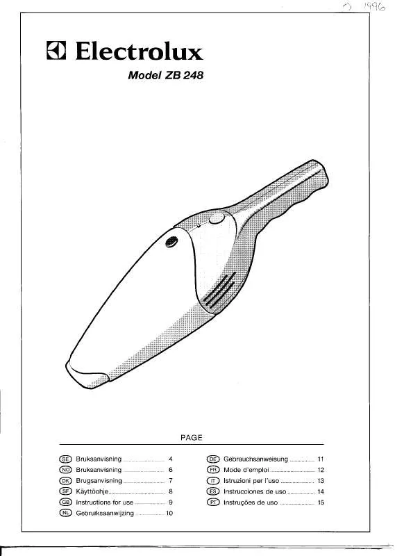 Mode d'emploi TORNADO TOB748