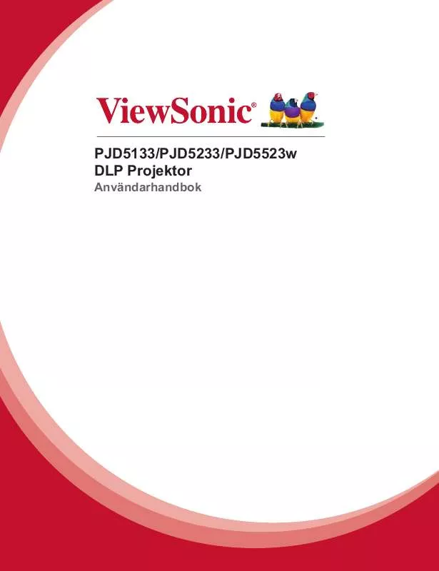 Mode d'emploi VIEWSONIC PJD5133