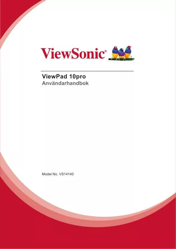 Mode d'emploi VIEWSONIC VIEWPAD 10PRO