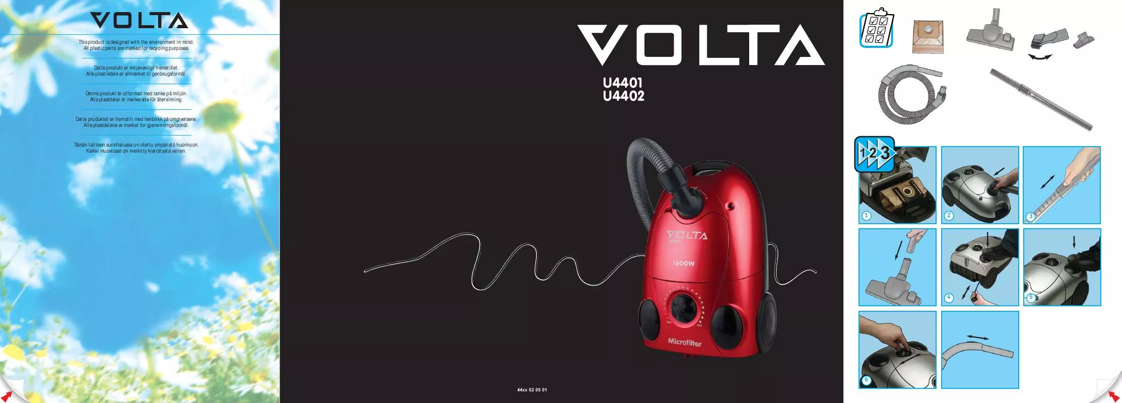 Mode d'emploi VOLTA U4402