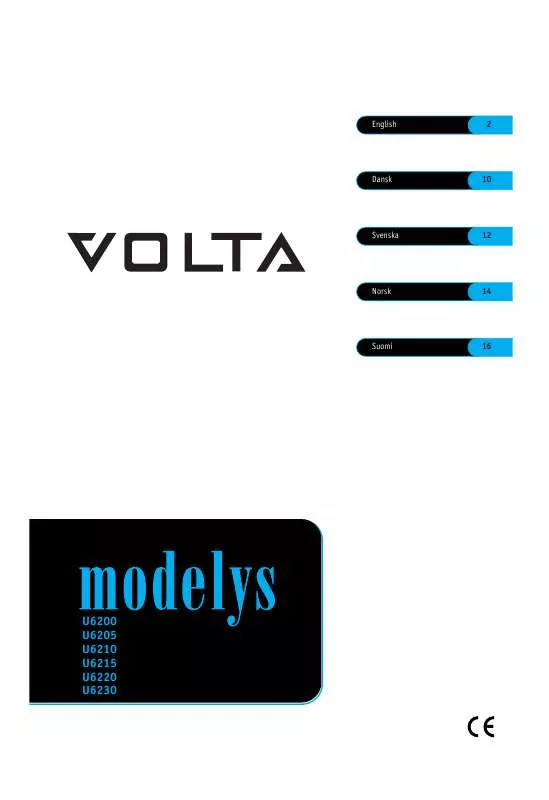 Mode d'emploi VOLTA U6210