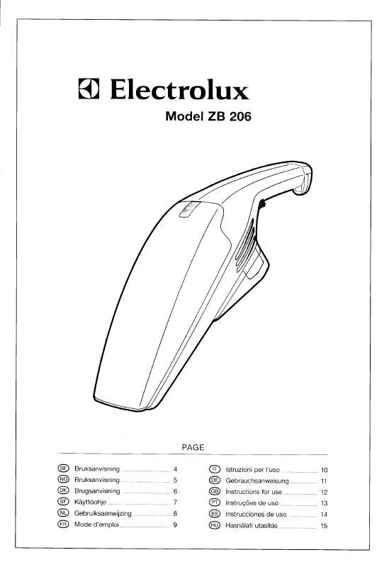 Mode d'emploi VOLTA UB106