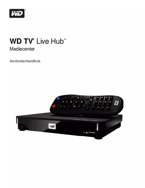 Mode d'emploi WESTERN DIGITAL WD TV