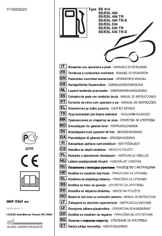 Mode d'emploi WINNY ES 464