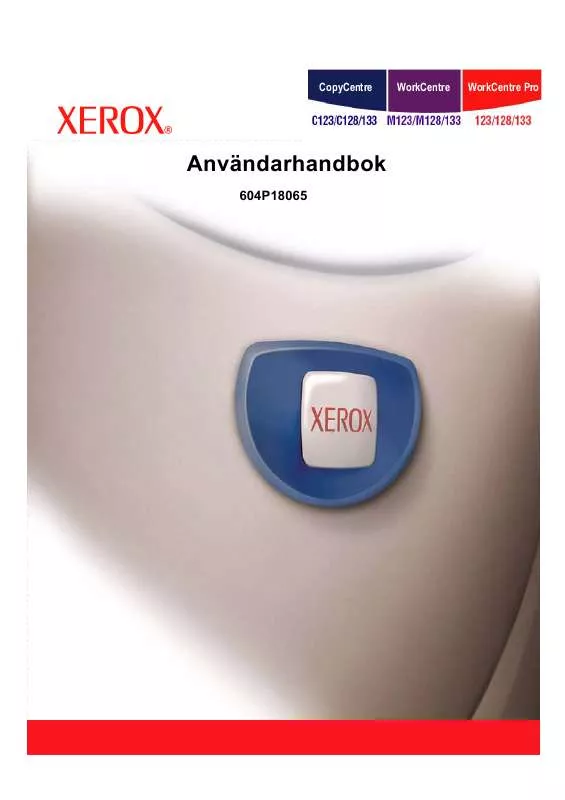 Mode d'emploi XEROX WORKCENTRE PRO 128