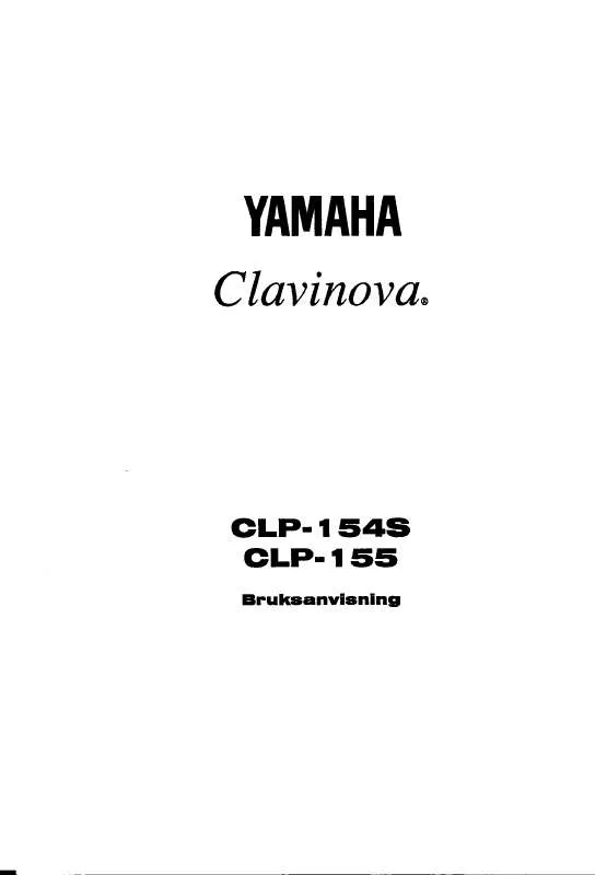 Mode d'emploi YAMAHA CLP-155/CLP-154S