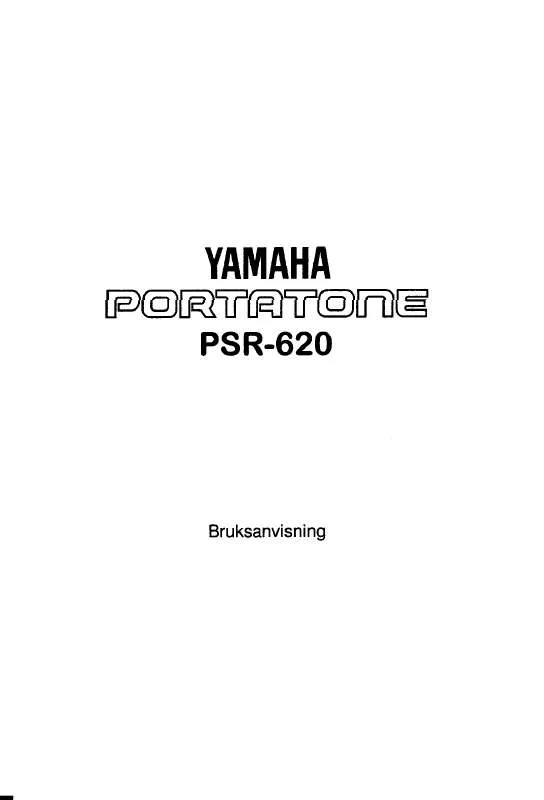 Mode d'emploi YAMAHA PSR-620