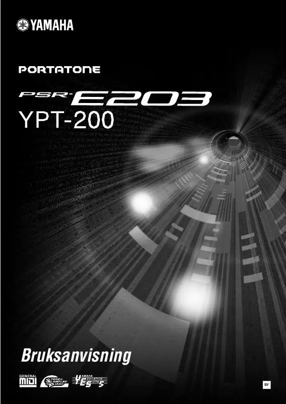 Mode d'emploi YAMAHA YPT-200