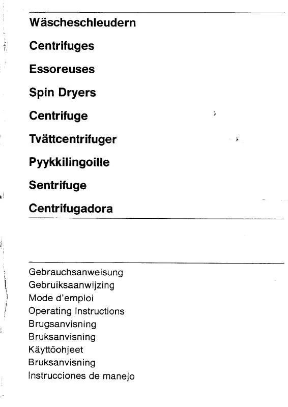 Mode d'emploi ZANKER ZV2800